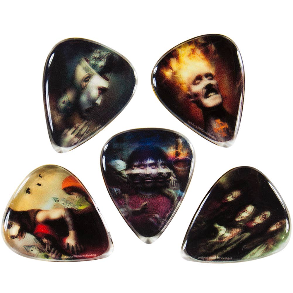 Official Store - Wholesale Music Accessory - Cradle Of Filth - Guitar Pick 5 Pack0