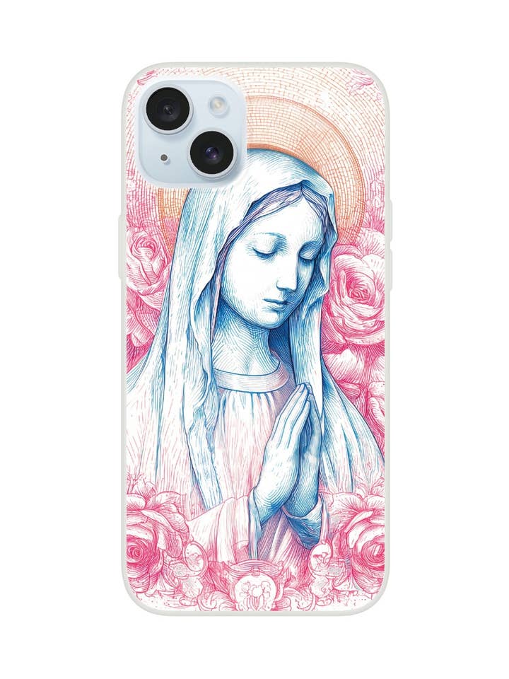 Custodia Cristiana Flessibile - Santa Maria - Iphone per la vendita all'ingrosso da parte di MokaMouse