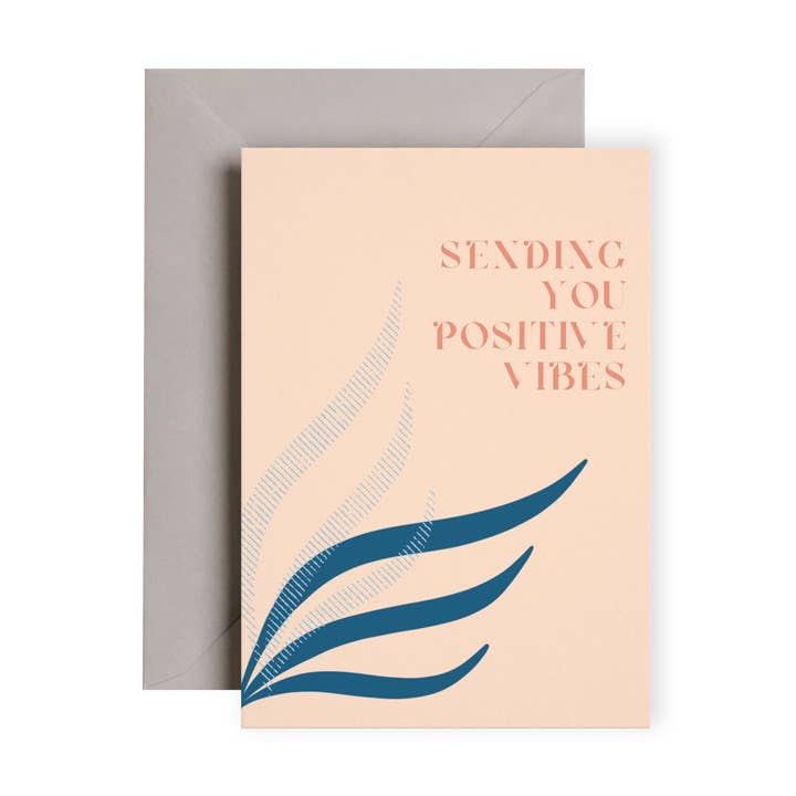 Enviando vibrações positivas | Pensando em você | Cartão de aniversário por atacado de I am Roxanne