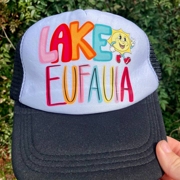 on the Bayou - Wholesale Trucker Hat - Women's - Custom Lake summer trucker hats1