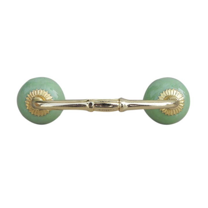 12-delars flerfärgad bar keramisk köksskåpshandtag för wholesale av Daana Paani LLC