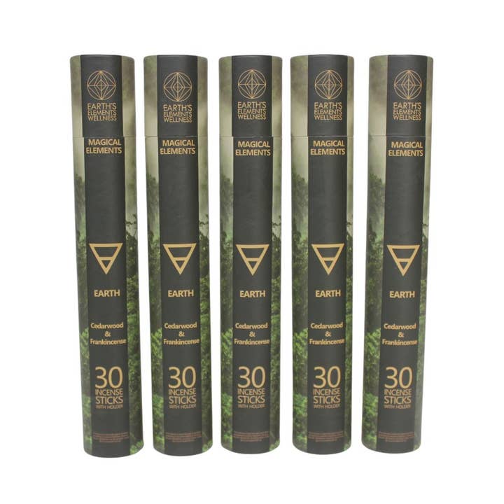 Refill- Magical Earth- Cedarwood & Frankincense 5 Tubes for wholesale by Earths Elements Wholesale