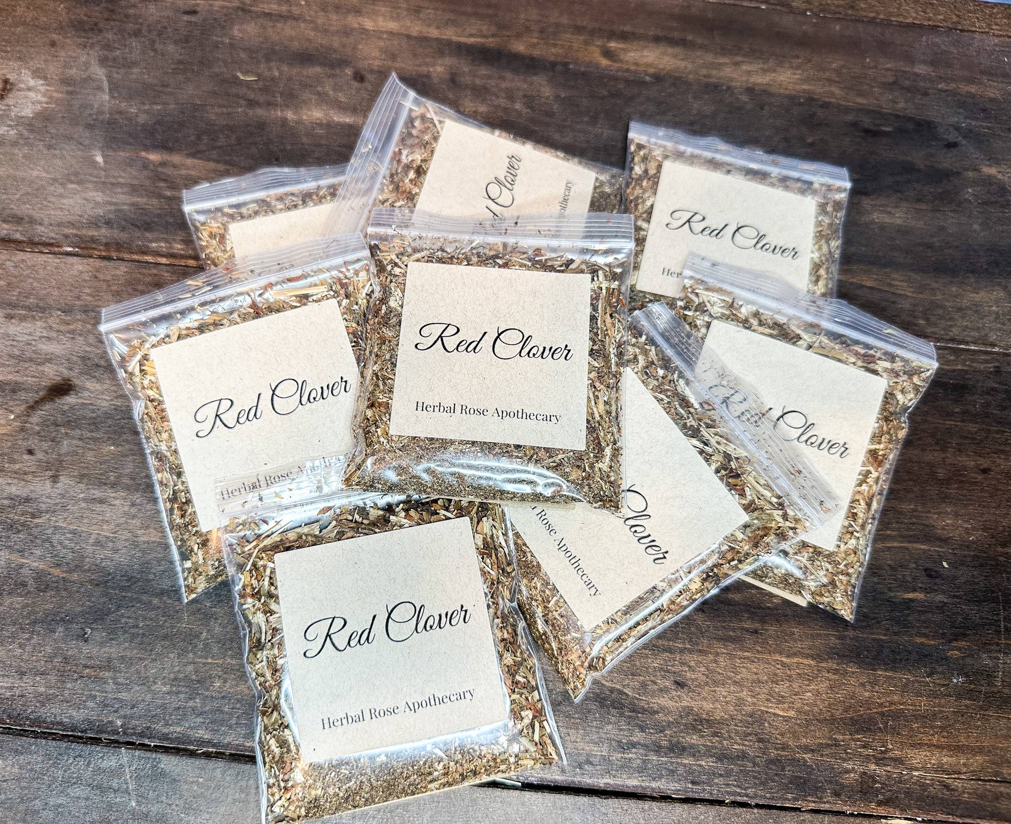 Herbal Rose Apothecary - Wholesale Loose Tea - Red Clover herb4