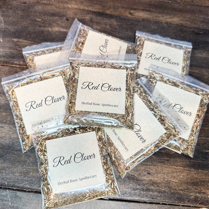 Herbal Rose Apothecary - Wholesale Loose Tea - Red Clover herb4