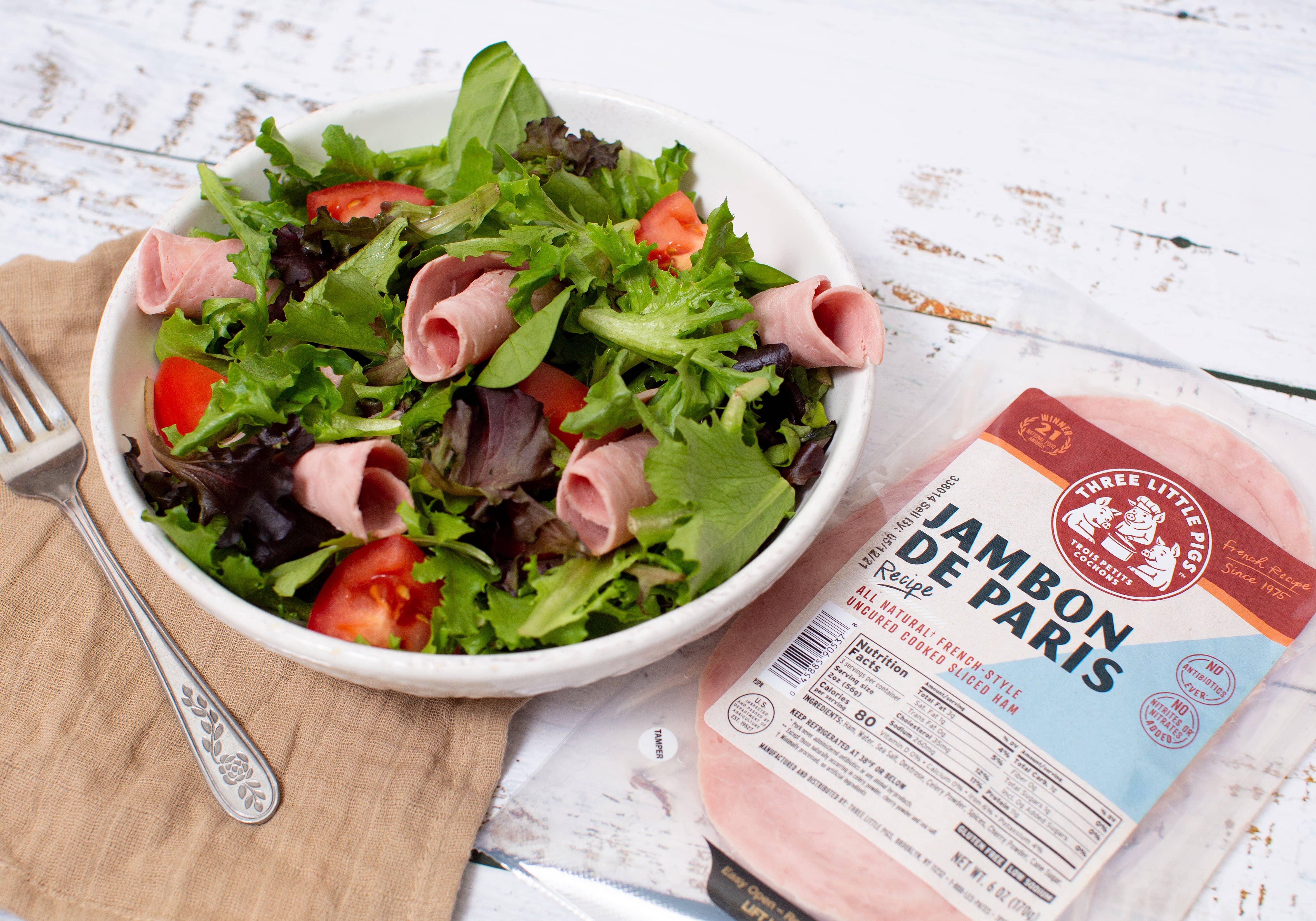 Three Little Pigs - Wholesale Ham - All-Natural Sliced Jambon de Paris Ham1