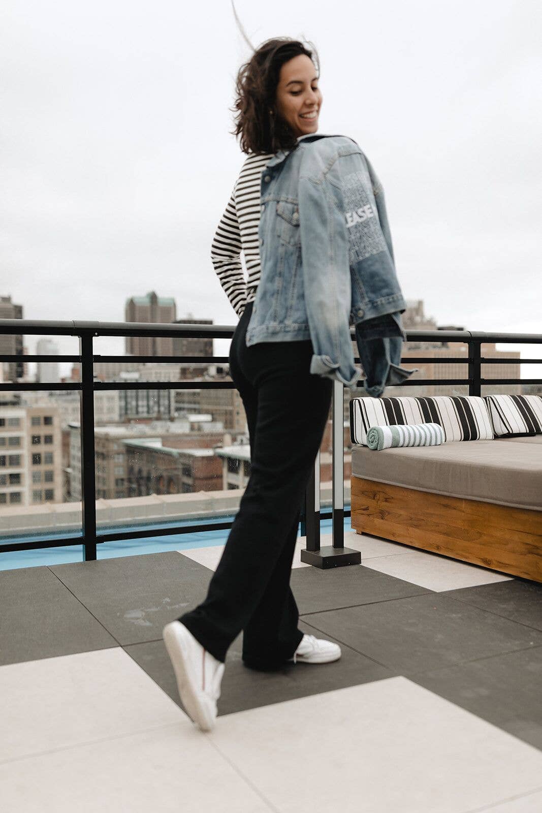 DAPH - Wholesale Pants - Women's - Alpaca-Cotton Wide-Leg Pants - Elegant, Comfortable4