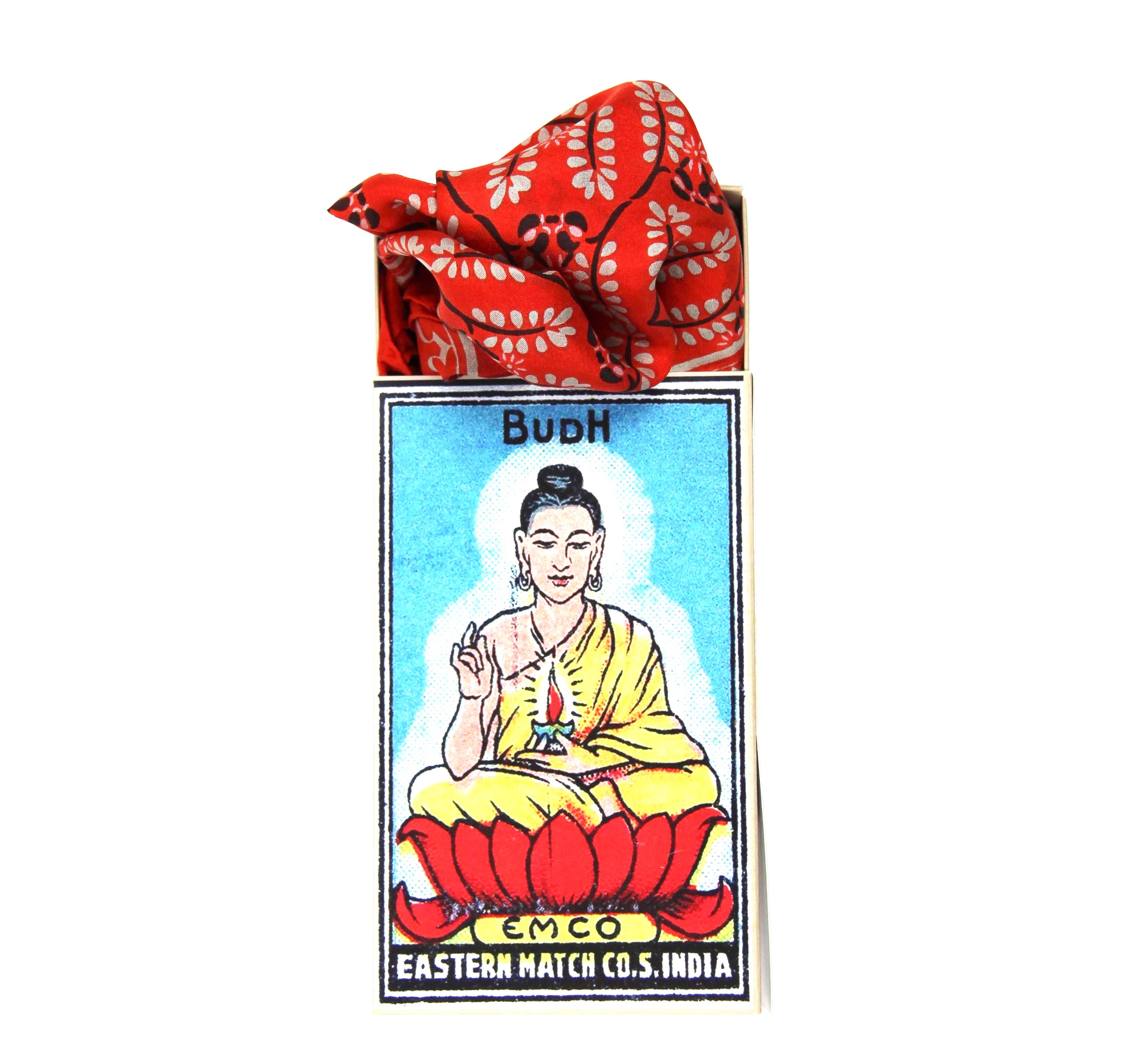 Les Belles Vagabondes - Wholesale Head Scarf - Women's - Mini Albertine Orange2