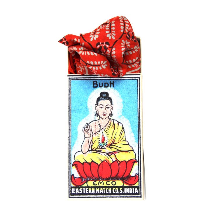 Les Belles Vagabondes - Wholesale Head Scarf - Women's - Mini Albertine Orange2