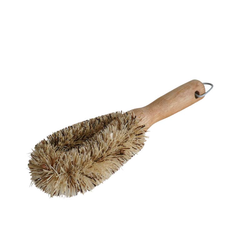 vegetable brush (extracted) coconut fiber+palmyra palm fiber for wholesale by NineLives
