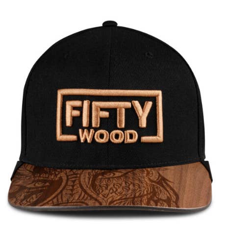 Snapback Guerrier de la Nuit pour la vente par Fifty Wood