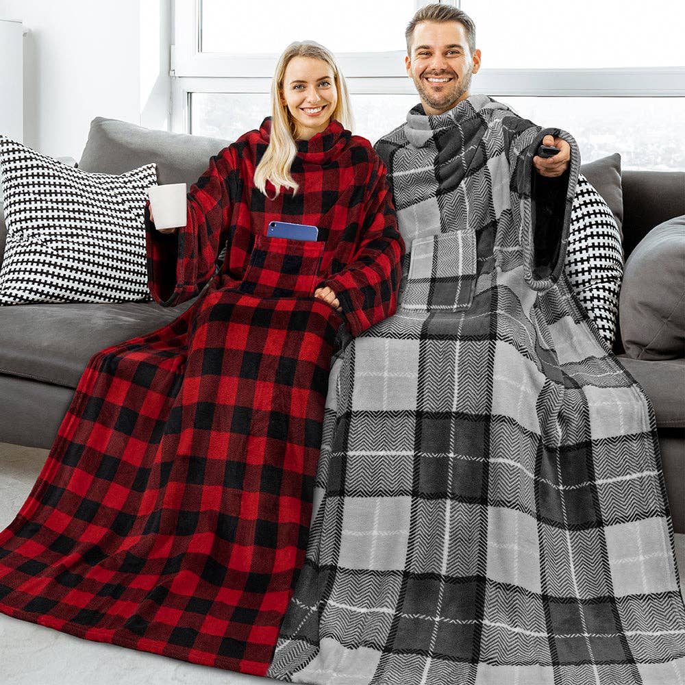 Pavilia - Vendita all'ingrosso Plaid - Coperta con maniche - Tasca applicata65