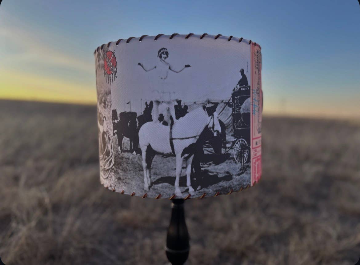 Red Dirt Ranch Clothing Company - Wholesale Lamp Shade - Lampshade Cowgirls of the 101 Ranch 7