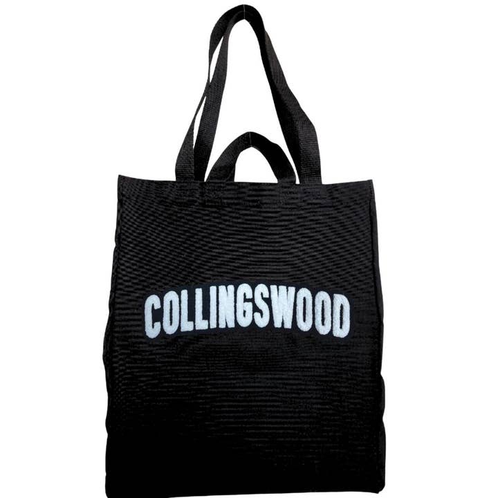 Bolso de mano con bordado de chenilla suave de Collingswood NJ para venta al por mayor de Tote Jawn