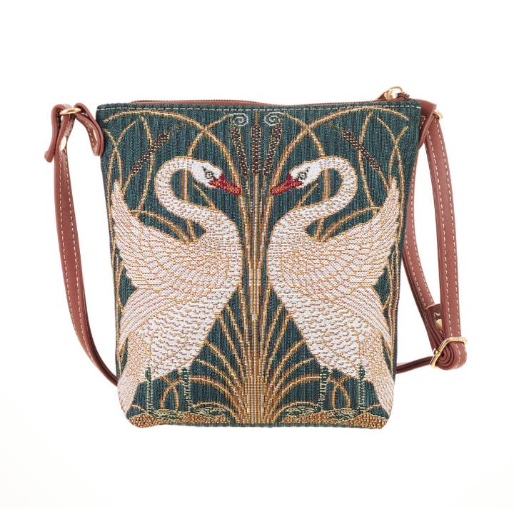Swan - Sling Bag for wholesale by Signare Tapestry