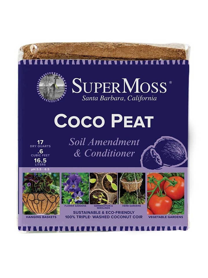 Buffered Coconut Soil, Natural for wholesale by SuperMoss