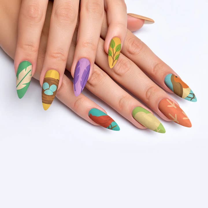 FYNE BODY - Wholesale Press-on/fake nails - Avian Allure Exotic Birds Press-On Nails53
