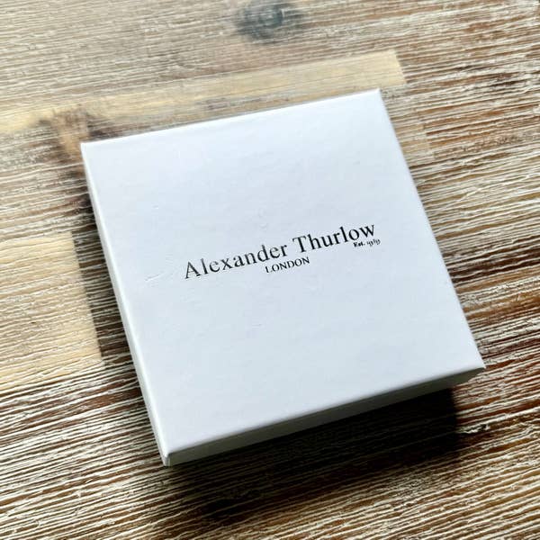 Alexander Thurlow & Co Ltd – wholesale Presentbox – Alexander Thurlow Presentask - Vit - 100 x 100 mm1