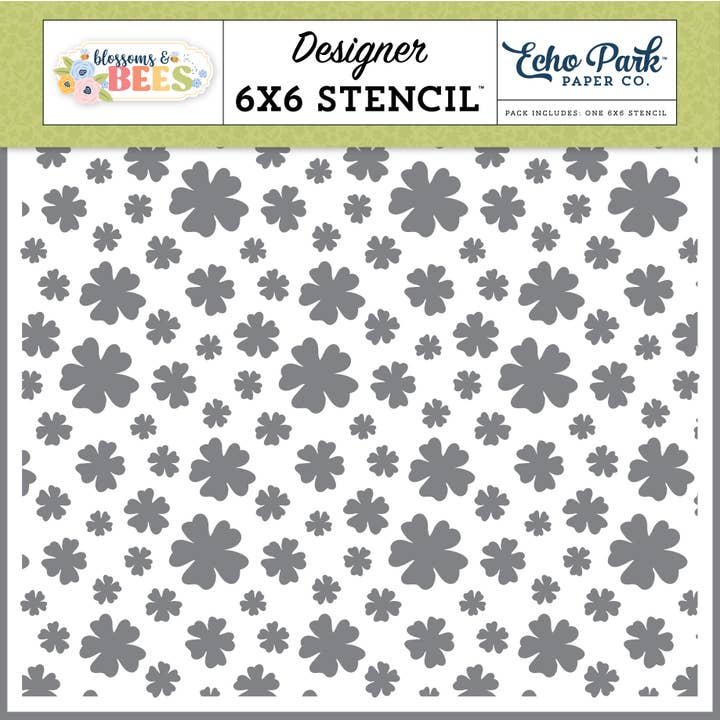 Bloesems en Bijen: Lentekoorts Bloemensjabloon voor wholesale door Echo Park Paper Co.