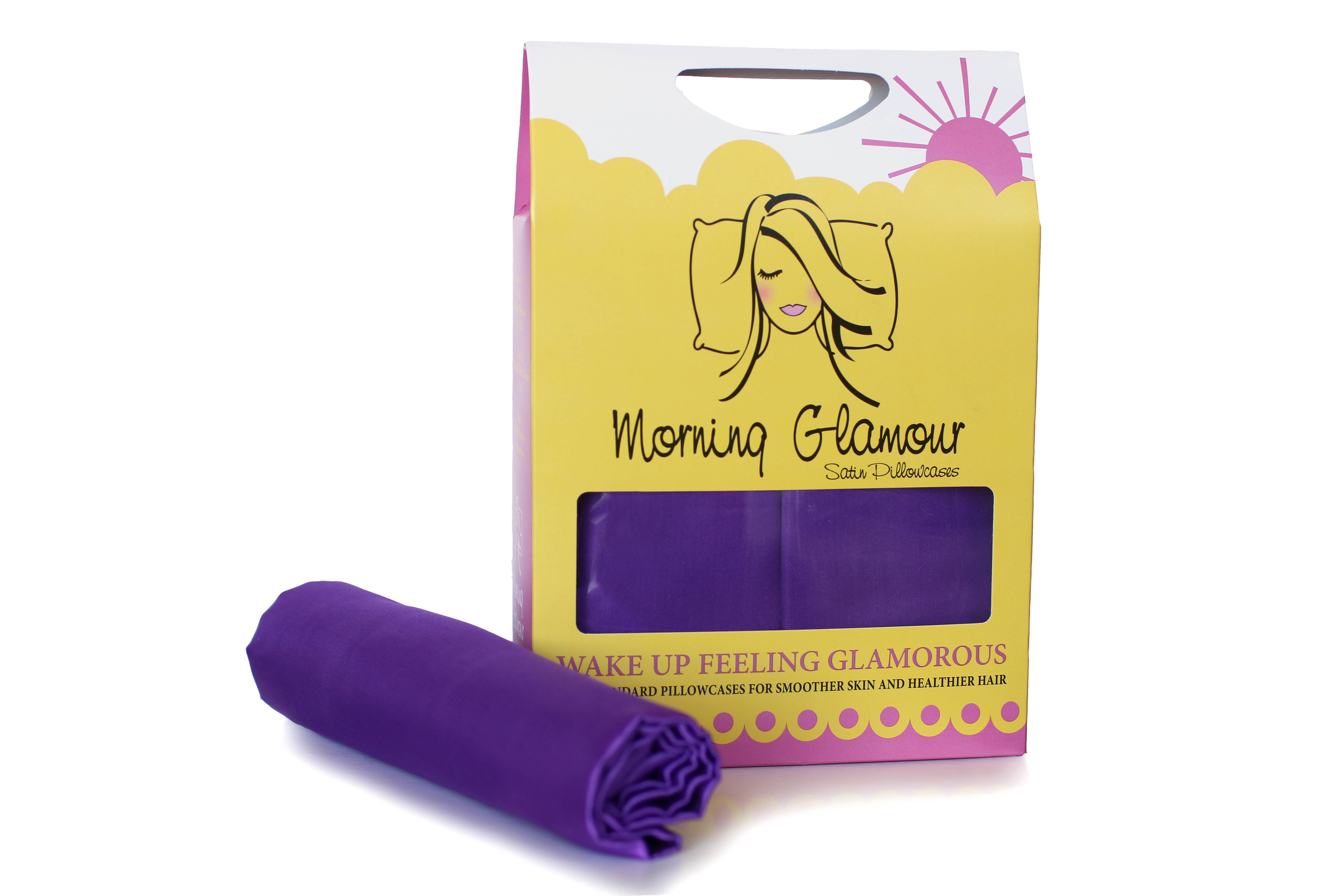 Morning Glamour – wholesale Bedding pillowcase/sham – Signature 2PK Satin Pillowcase- STANDARD/QUEEN32