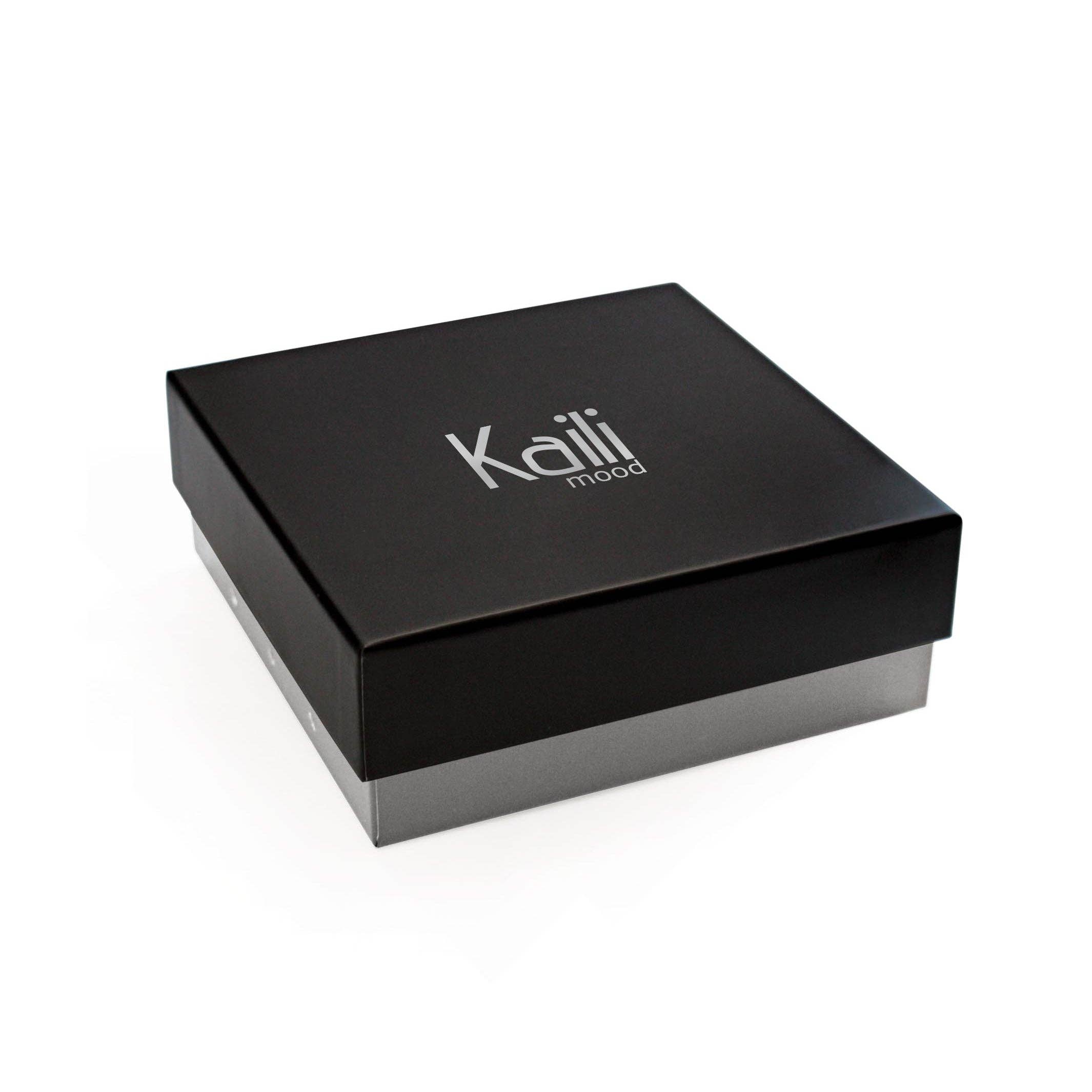Kaili mood / RENATO BORZATTA - Italy since 1978 - - Wholesale Belt - Women's - K4010KB | Stone Washed Canvas Belt in Anthracite Color with Matte Black Buckle. Dimensions: 125 x 4 x 0.5 cm One Size - Adjustable. Packaging: Rigid Gift Box with Base/Lid5