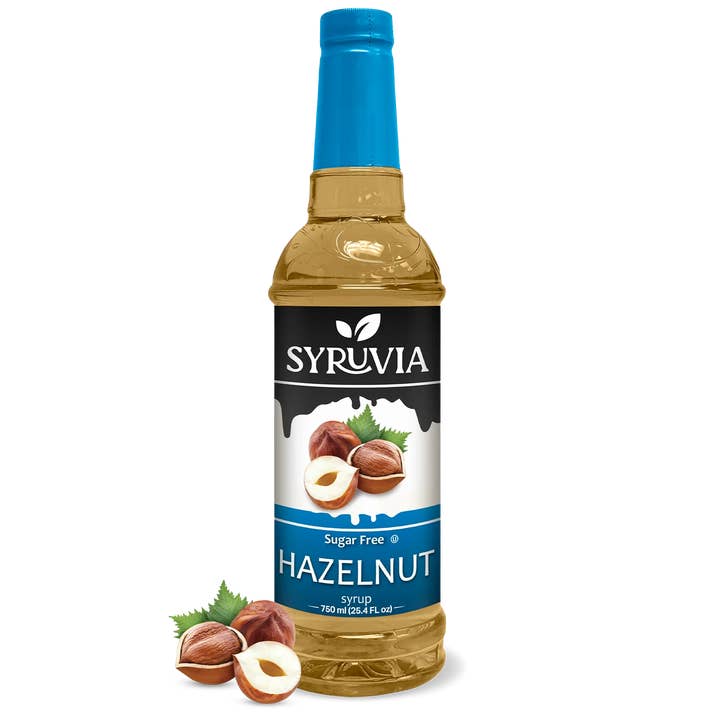 Syruvia - Wholesale Flavored Syrup - Sugar-Free Hazelnut Syrup