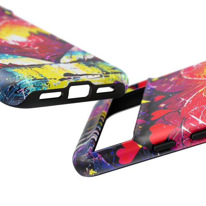 Studio 653 Clothing Co - Wholesale Phone Case - Women's - Vibrant Heart Sunset Tough Phone Case54