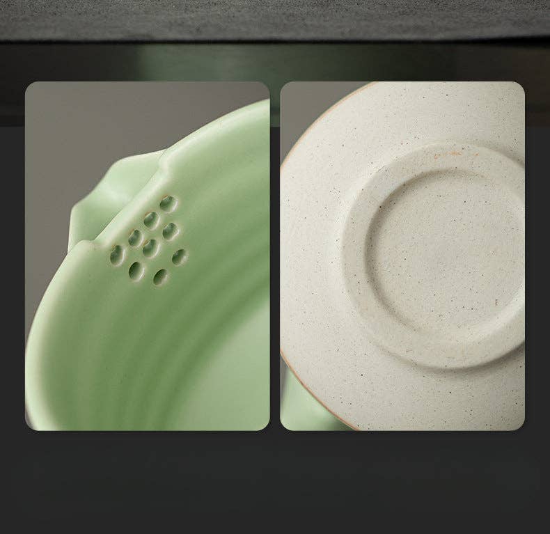 Gohobi （We cover U.S. import duties） – Engroshandel Tesæt – Gohobi Farverigt Keramisk Matcha Sæt med Skål20