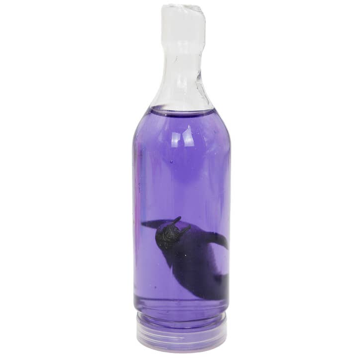 Cap Zone - Wholesale Putty/Slime - Kids - Sea Life Figurine Translucent Gel Slime Bottle