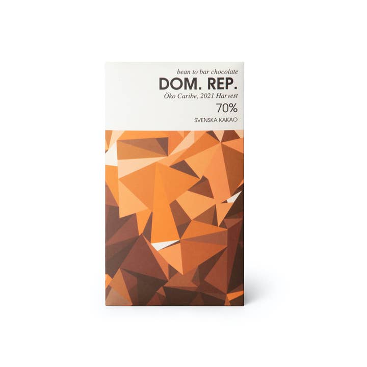Svenska Kakao - Wholesale Chocolate Bar - Single Origin Dark Chocolate bar: Dominican Republic 70%1