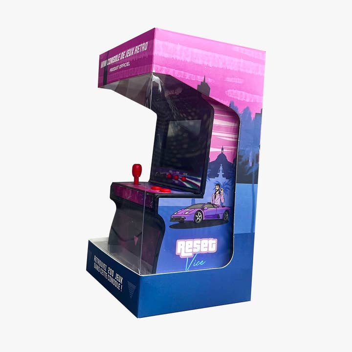 RESET CLUB - Wholesale Electronic toy – Child & baby - GAME CONSOLE - MINI ARCADE COLLECTION STATION4