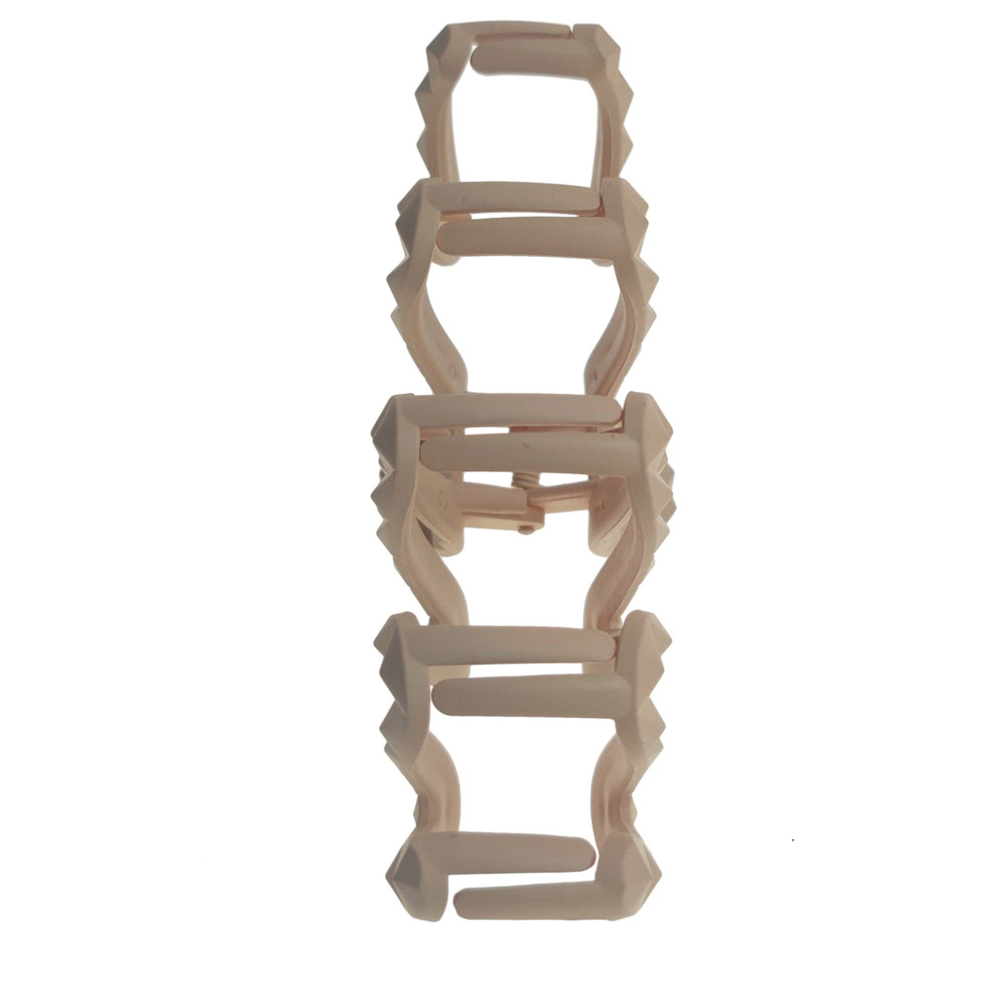 ASSORTED 5 Inches Zig Zag Claw Clip HC31025-13 (12PC) for wholesale on Faire2