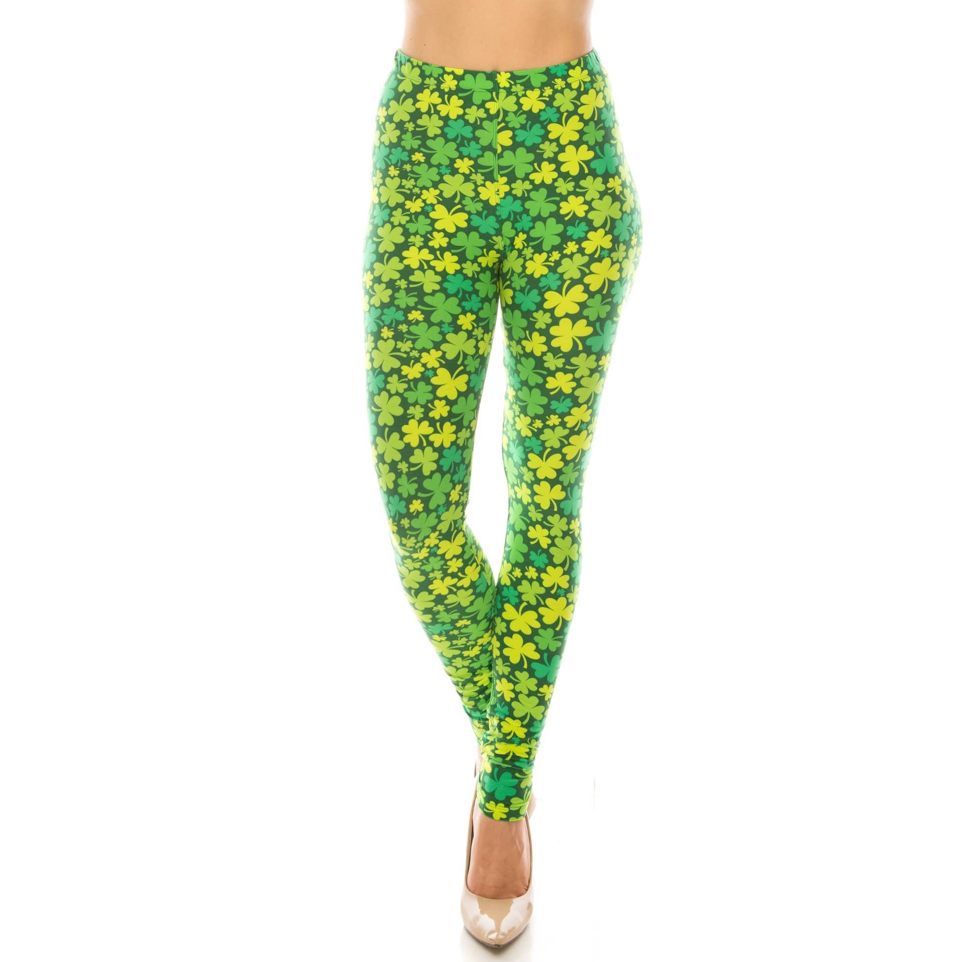 MULTI Women's Buttery Soft Fashion Leggings LDR-I104 for wholesale on Faire0