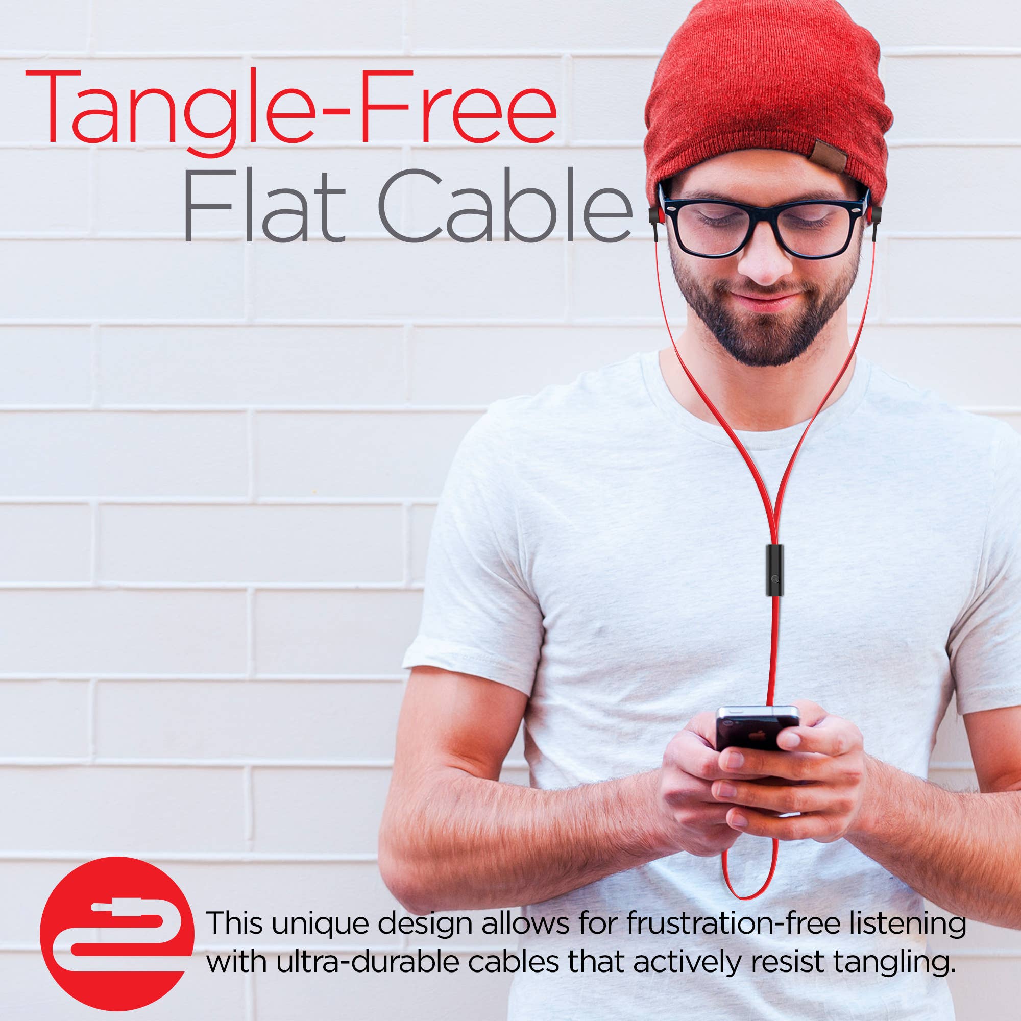 JupiterGear Home - Vendita all'ingrosso Cuffie - Auricolari HyperGear Low Ryder con microfono da 3,5 mm5