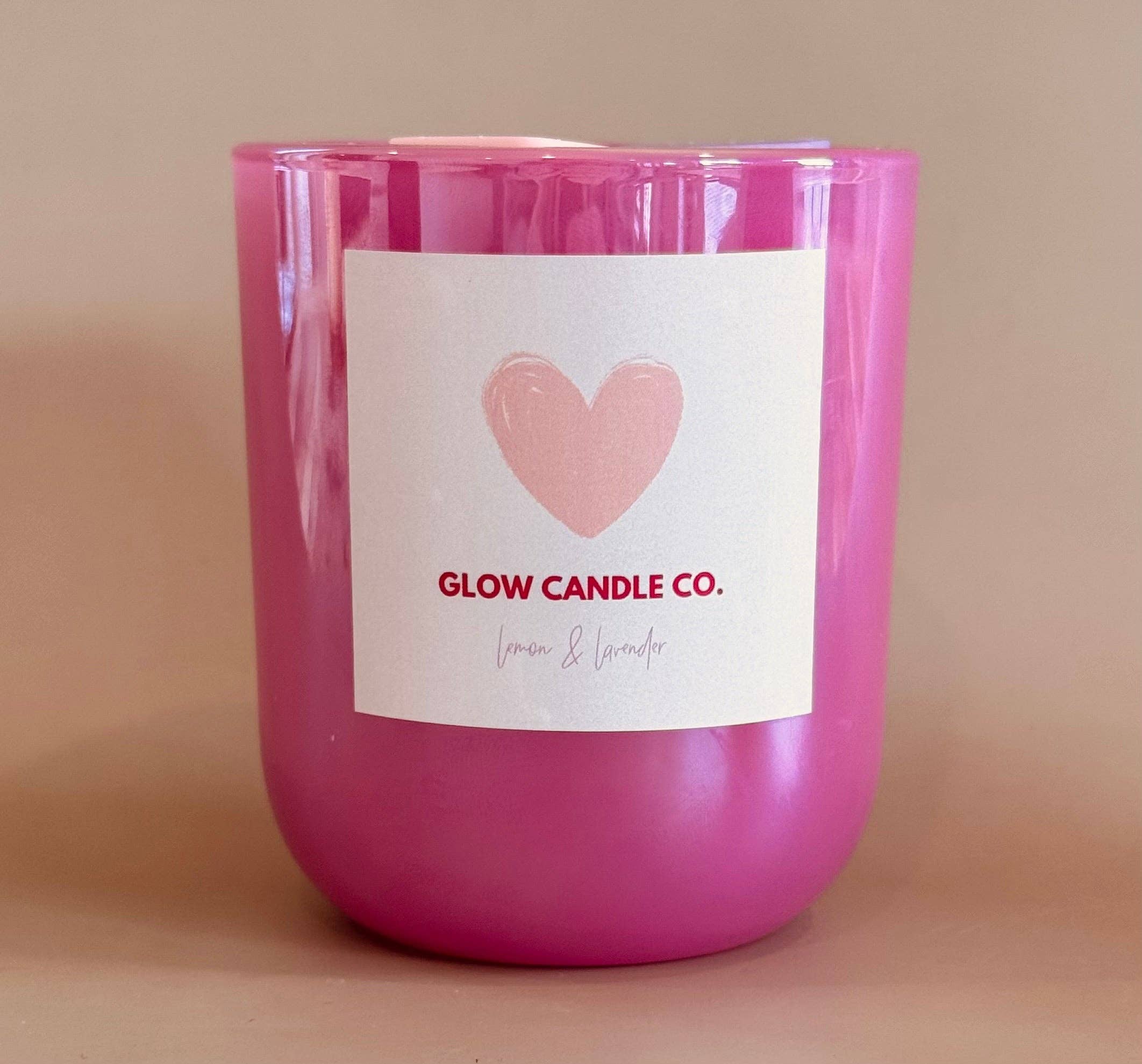 Glow Candle Co. - Wholesale Novelty Candle - Hearts Candle1