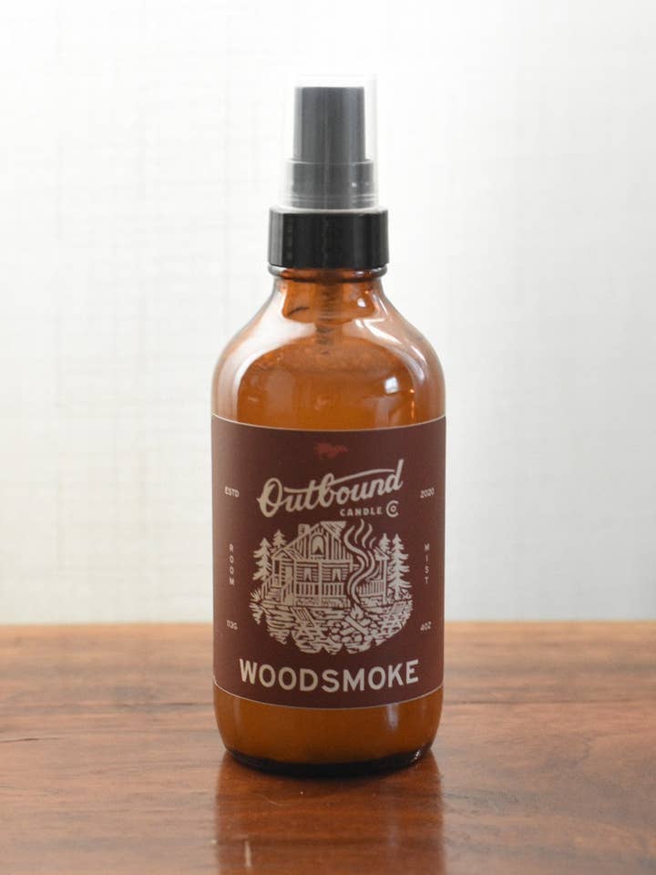 WOODSMOKE | Room Mist for wholesale by Outbound Candle Co.