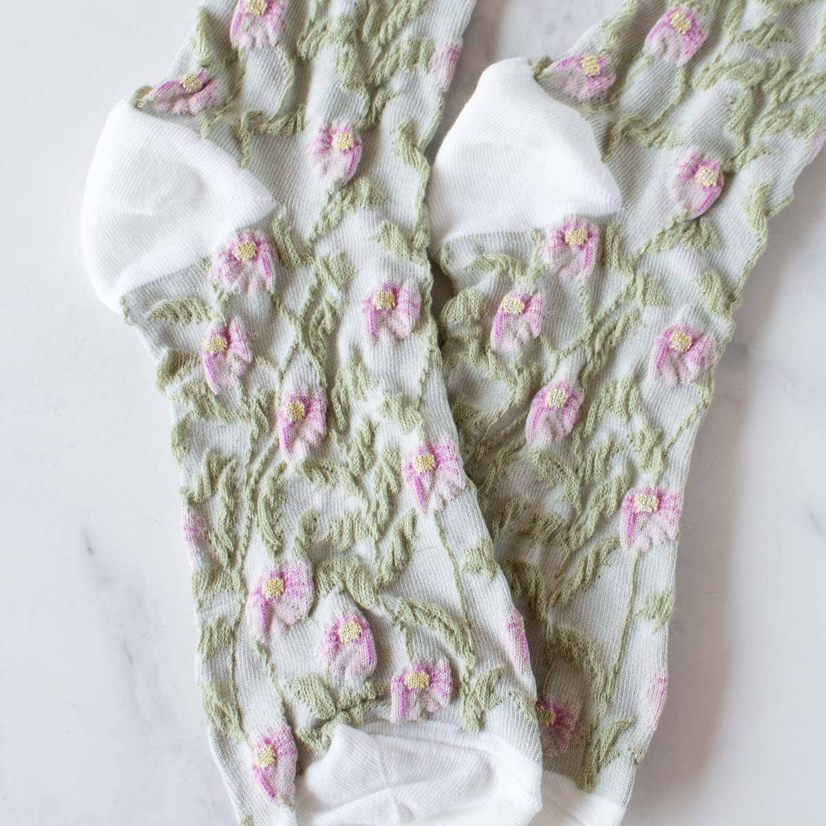 Tiepology – wholesale Socks – Women's – Daisy Flower Casual Socks9