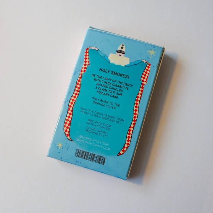 Mink - Wholesale Cake Candle - Holy Smokes! Cigarette birthday candles3