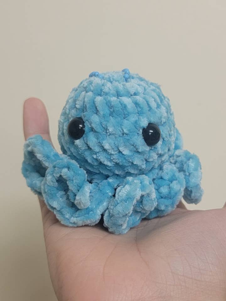 Crochet Octopus Keychain for wholesale by Bear Rye