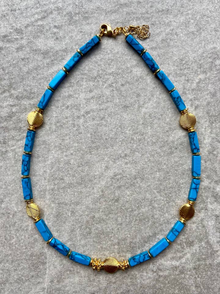 Collier GISELLE - Turquoise pour la vente par Even stone