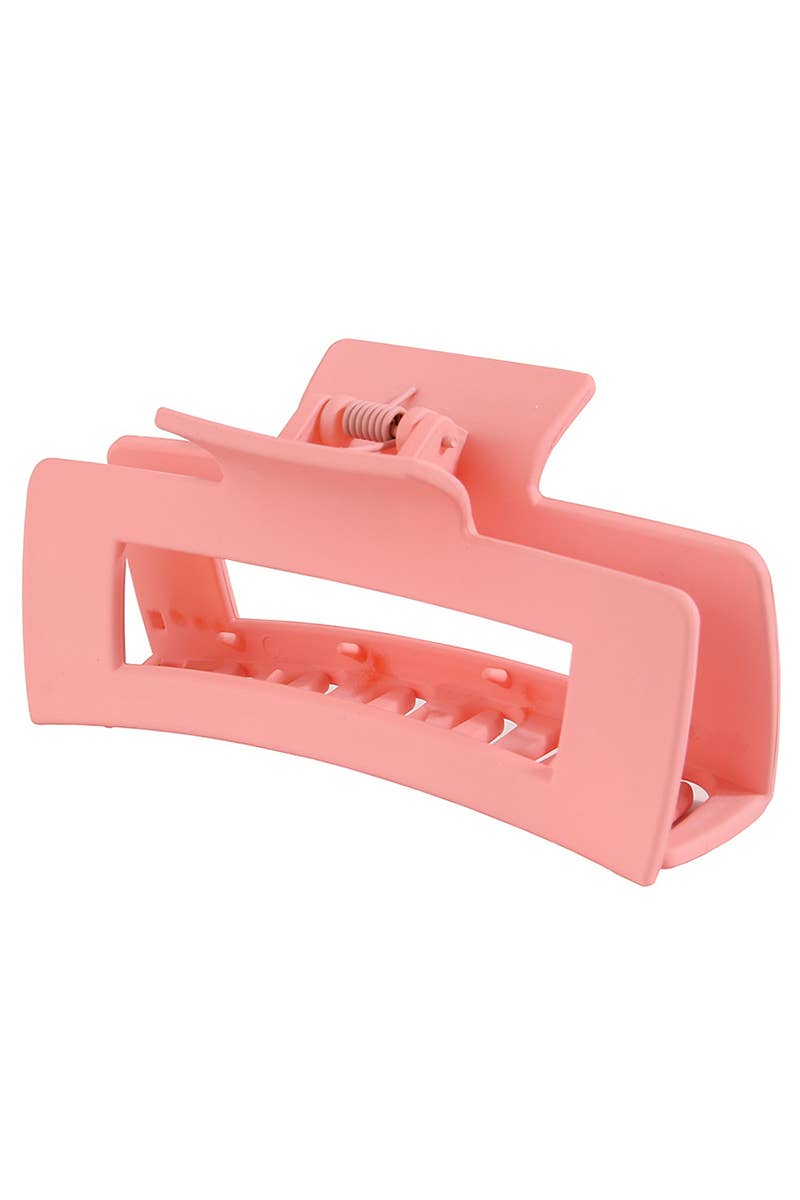 ACCITY - Wholesale Hair Clip - Women's - 4.1 Inch Matte PS Plastic Hair Claw Clip, Wholesal_CWAHA00919