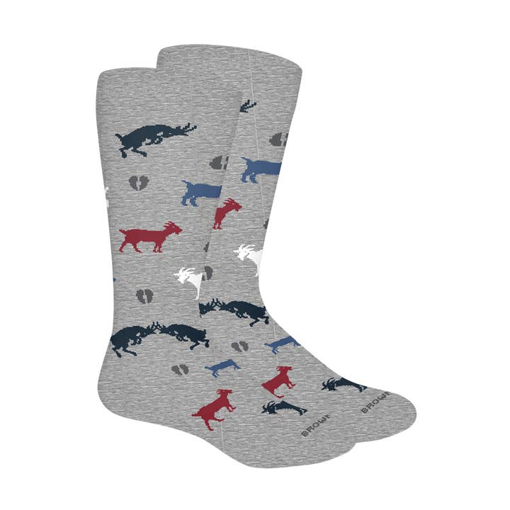 G.O.A.T. (Goat) Socks for wholesale by Brown Dog