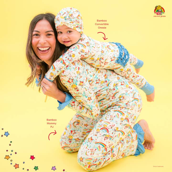 Sweet Peas Co - Wholesale Sleepsuit – Baby - Rainbow Brite™ One Piece Pajama3
