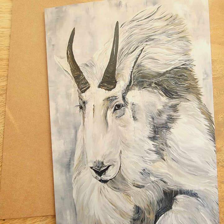 5x7 Greeting Card - "Zeuss" for wholesale by Shirley Kay Art