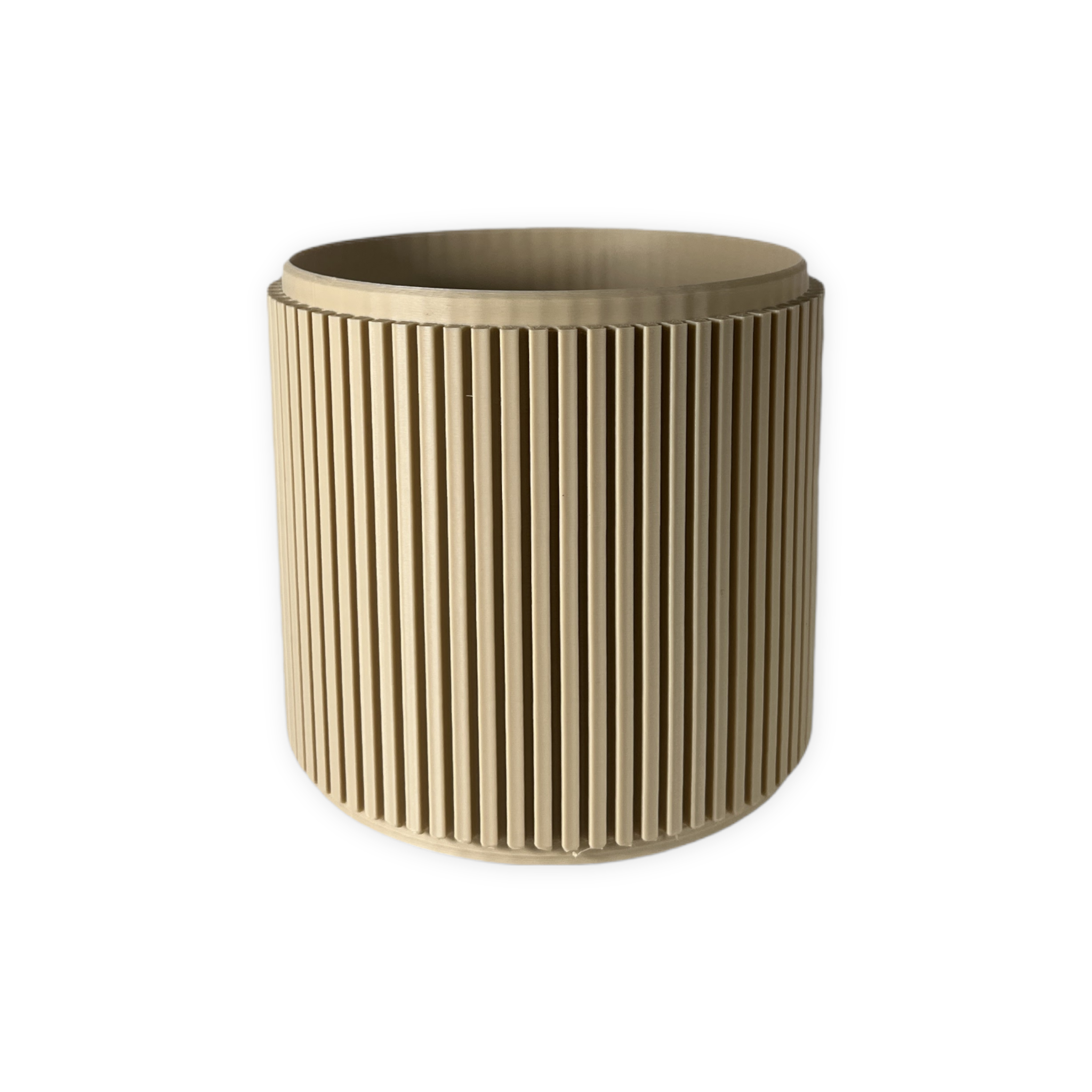 Leafprints.3d - Wholesale Plant Pot - The Willow – 4 Inch Cover Pot (No Drainage)15