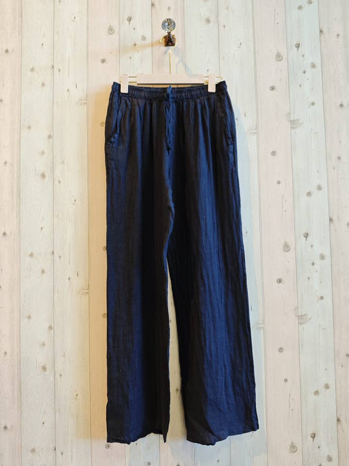 Linen & More - Venta al por mayor Pantalones - Mujer - REF 30132 PANTALON BASICO PATA RECTA LINO 100%17