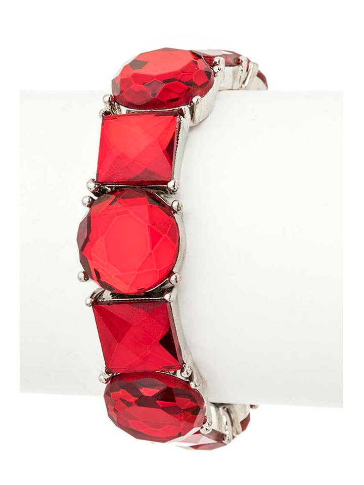 Lucite Stretch Bracelet for wholesale by Artini Accessories
