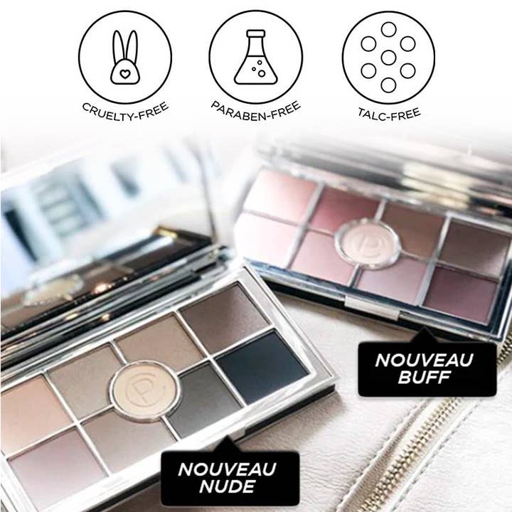 Pure Cosmetics - Wholesale Eyeshadow Palette - Nouveau Buff Eyeshadow Collection