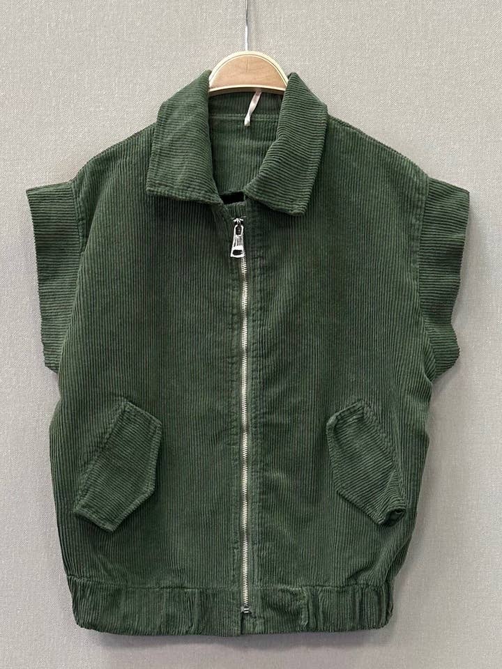 SWEET MAGIC MODA Y COMPLEMENTOS - Wholesale Outerwear Vest - Women's - CORDUROY VEST4