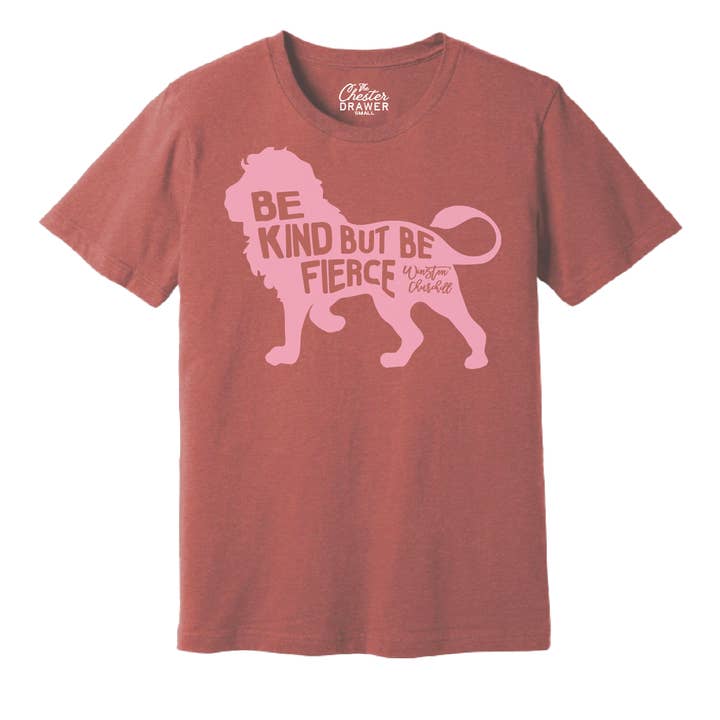 Kind and Fierce T-Shirt for wholesale by The Chester Drawer