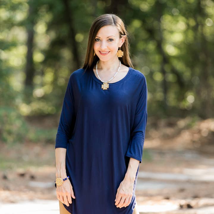 Hidden Truth Jewelry - Wholesale Dangle Earrings - Elizabeth Cross Dangles Earrings5